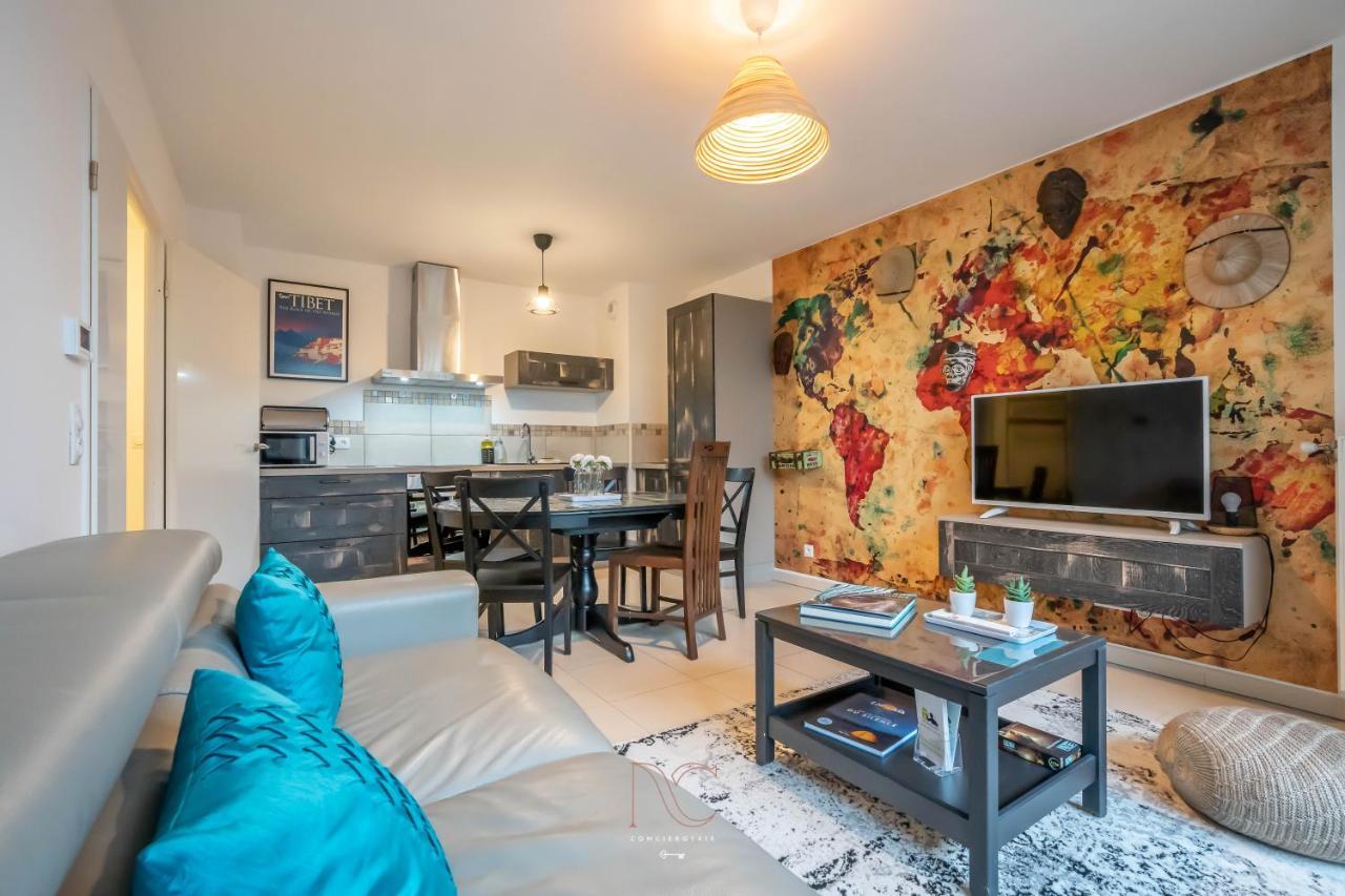 *Disneyland-Paris* 6Pers, Netflix, Wifi, Parking Montevrain Luaran gambar
